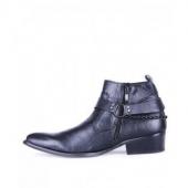 Cowboy Style Shoes Black Mbs-558